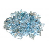 Real Fyre Caribbean Blue Reflective Fyre Glass