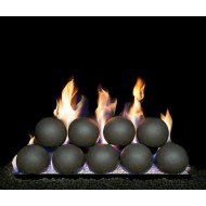 Real Fyre 5-inch Epic Black Vented Fyre Spheres