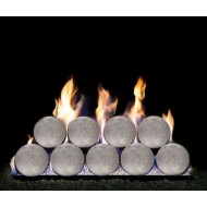 Real Fyre 4-inch Graystone Vented Fyre Spheres