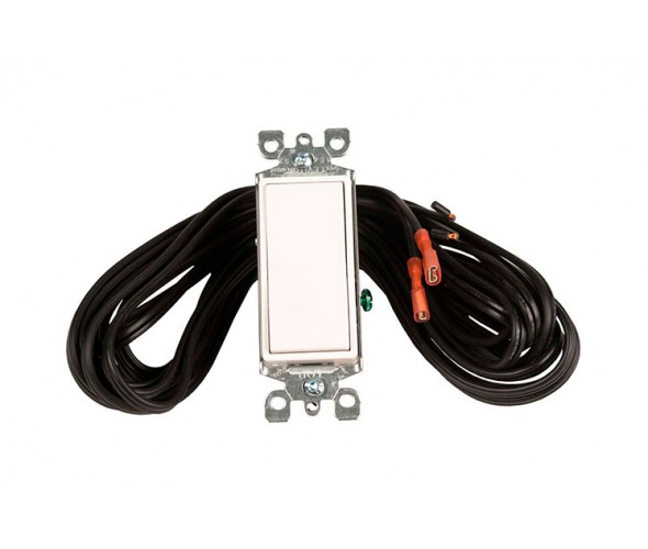 Real Fyre Wall Switch Covering and Wiring