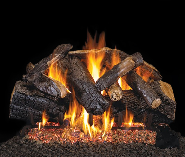 Real Fyre Charred Majestic Oak Flame Enhanced Logs Only
