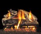 Real Fyre Charred Rugged Split Oak Logs Only
