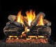 Real Fyre Outdoor Charred Split Vented Gas Log Set