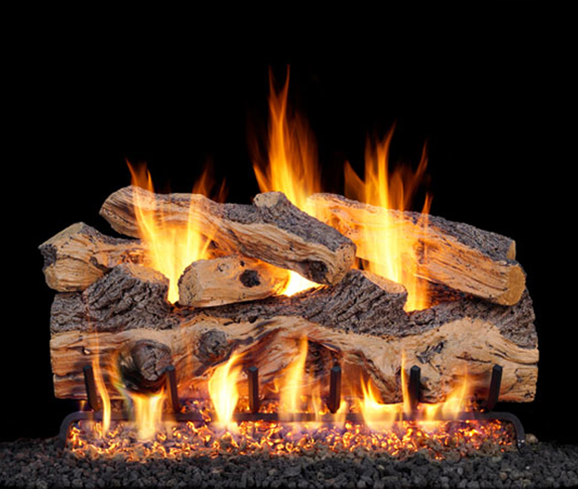 Real Fyre Gnarled Split Oak Logs