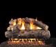 Real Fyre Rustic Oak Designer Vented Gas Log Set