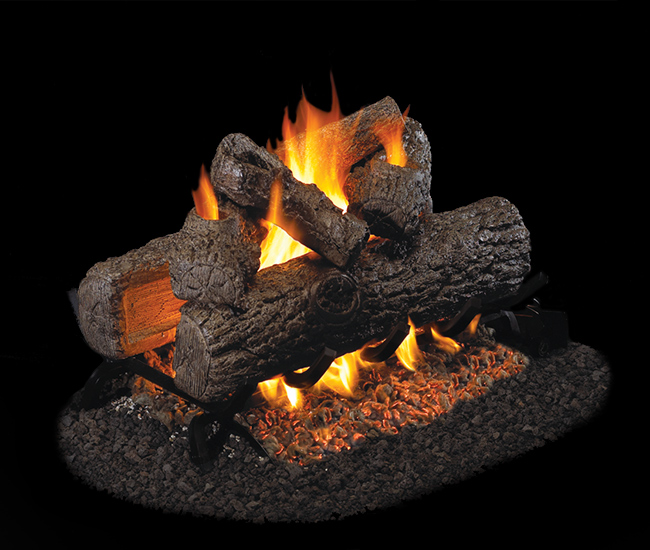 Real Fyre Golden Oak See-Thru Logs Only