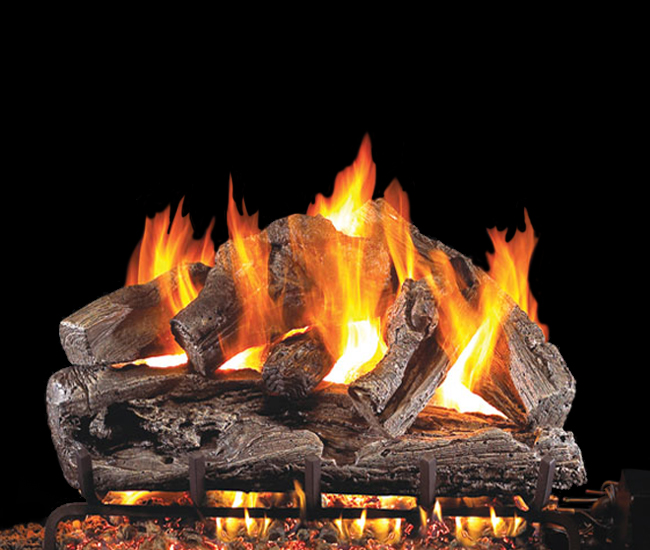 Real Fyre Rugged Oak Vented Gas Logs Only