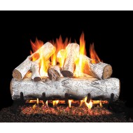 Real Fyre White Birch Vented Gas Logs Only