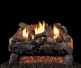 Real Fyre Evening Fyre Charred Vent-Free Gas Log Set