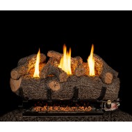Real Fyre Meadow Oak See-Thru Vent-Free Gas Log Set