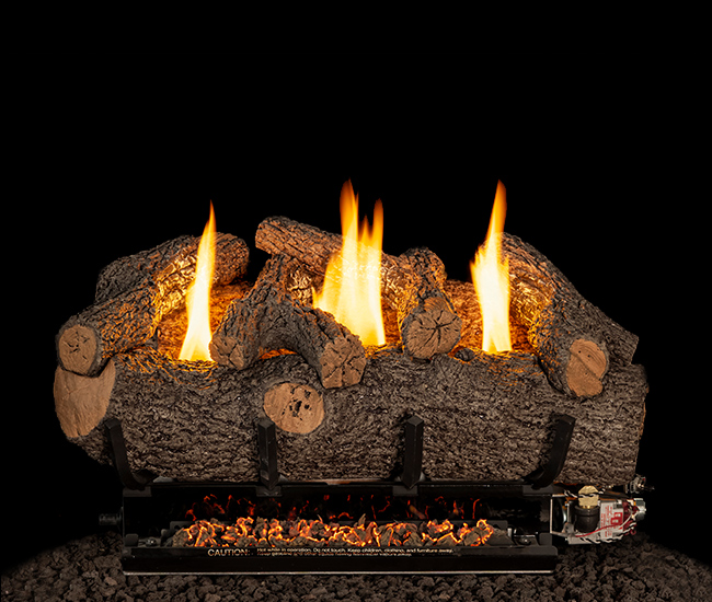Real Fyre Meadow Oak Designer Logs Only