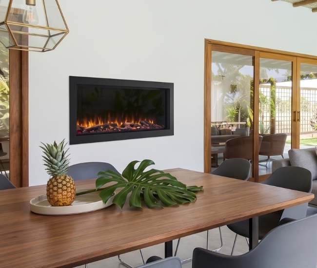 SimpliFire 43-inch Forum Outdoor Electric Fireplace