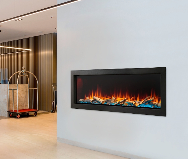 SimpliFire 55-inch Forum Outdoor Electric Fireplace