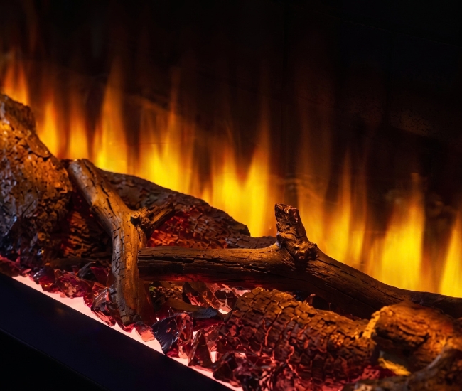 SimpliFire 43-inch Forum Outdoor Electric Fireplace