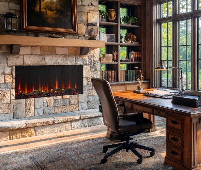 SimpliFire 43-inch Scion Linear Electric Fireplace