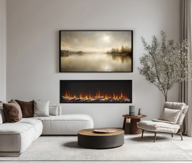 SimpliFire 55-inch Scion Linear Electric Fireplace