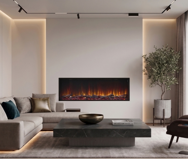 SimpliFire 55-inch Scion Linear Electric Fireplace