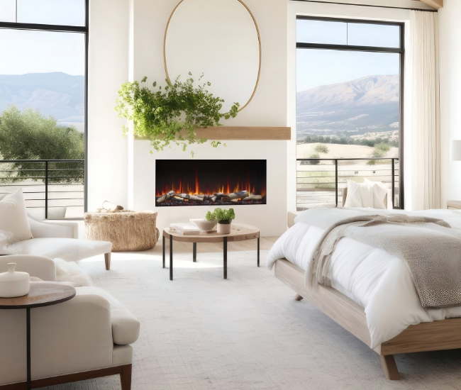 SimpliFire 50-inch Triton Linear Electric Fireplace