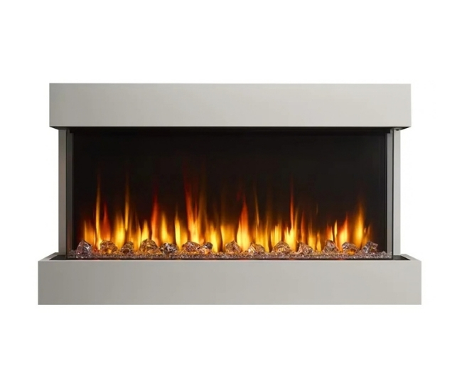 SimpliFire Floating Mantel Kit for 50-inch Triton Linear Electric Fireplace