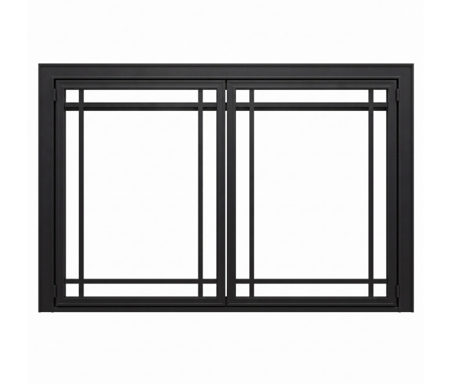 SimpliFire 35-inch Operable Mission Door Front for 35-inch Electric Insert