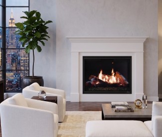 SimpliFire Wescott Mantel Kit for Inception Electric Fireplace