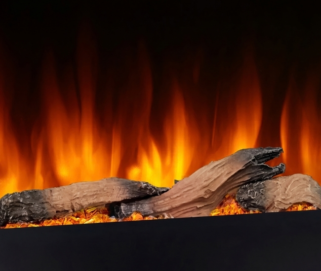 SimpliFire Driftwood Logs for 60-inch and 72-inch Allusion Platinum Electric Fireplaces
