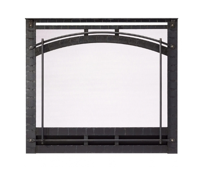 SimpliFire Chateau Forge Front for Inception Electric Fireplace