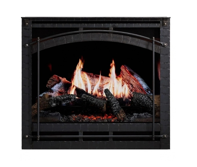 SimpliFire Chateau Forge Front for Inception Electric Fireplace