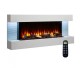 SimpliFire 50-inch Floating Mantel Kit for 36-inch Format Wall Mount Electric Fireplace