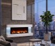SimpliFire 50-inch Floating Mantel Kit for 36-inch Format Wall Mount Electric Fireplace