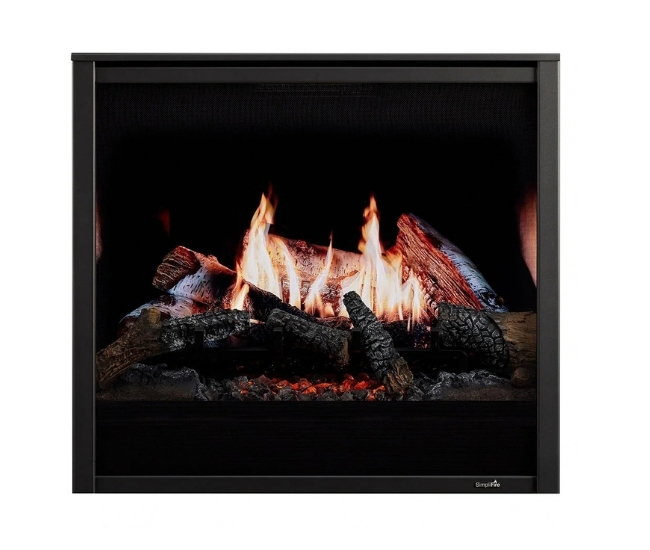 SimpliFire Folio Front for Inception Electric Fireplace