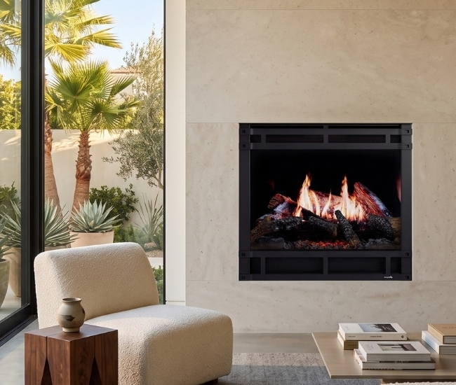 SimpliFire Halston Front for Inception Electric Fireplace