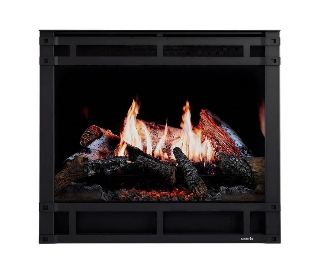 SimpliFire Halston Front for Inception Electric Fireplace