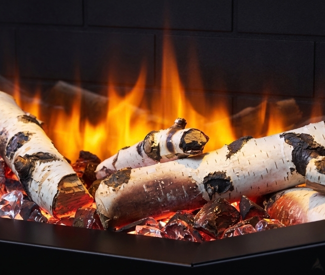 SimpliFire ShadowGlo High Definition Natural Birch Log Set