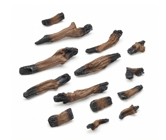 SimpliFire Driftwood Logs for 50-inch Allusion Platinum Electric Fireplace