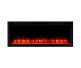 SimpliFire 50-inch Allusion Platinum Recessed Linear Electric Fireplace