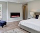 SimpliFire 50-inch Allusion Platinum Recessed Linear Electric Fireplace