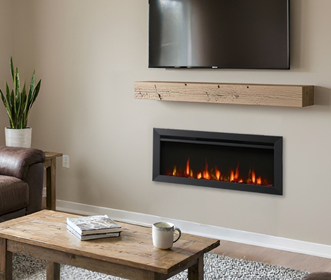 SimpliFire 50-inch Allusion Slim Linear Electric Fireplace