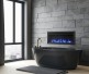 SimpliFire 40-inch Allusion Slim Linear Electric Fireplace