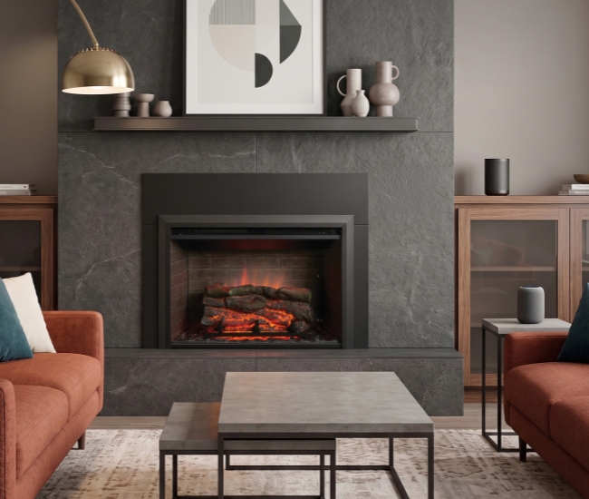 SimpliFire 32-inch Electric Fireplace Insert