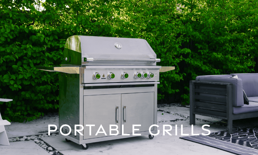 True Flame portable grills