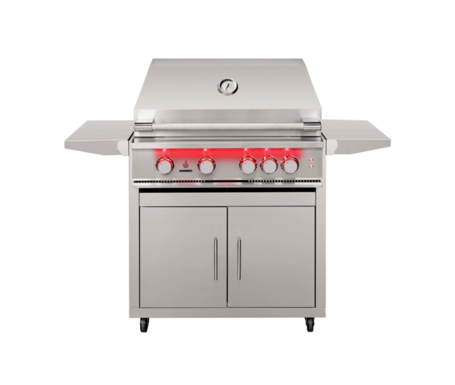 TrueFlame 40-inch Portable Gas Grill | 5-Burner