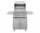 TrueFlame E Series 25-inch Portable Gas Grill | 3-Burner