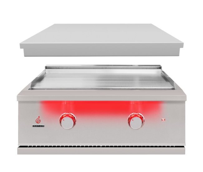 TrueFlame 30-inch Griddle Grill | 2-burner