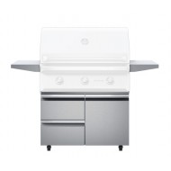 Twin Eagles 36-inch Soft Closing Grill Cart with Storage Drawers and Door