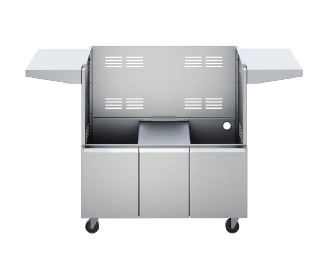 Twin Eagles 36-inch Soft Closing Pellet Grill Cart with Storage Drawers and Door