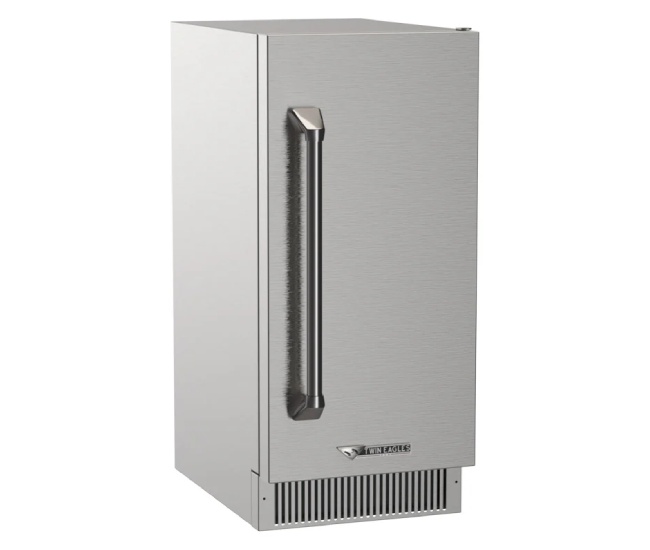 Twin Eagles 15-inch Stainless Steel Outdoor Rated Ice Maker