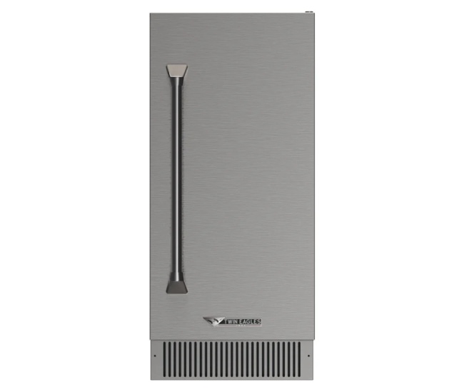 Twin Eagles 15-inch Stainless Steel Outdoor Rated Ice Maker