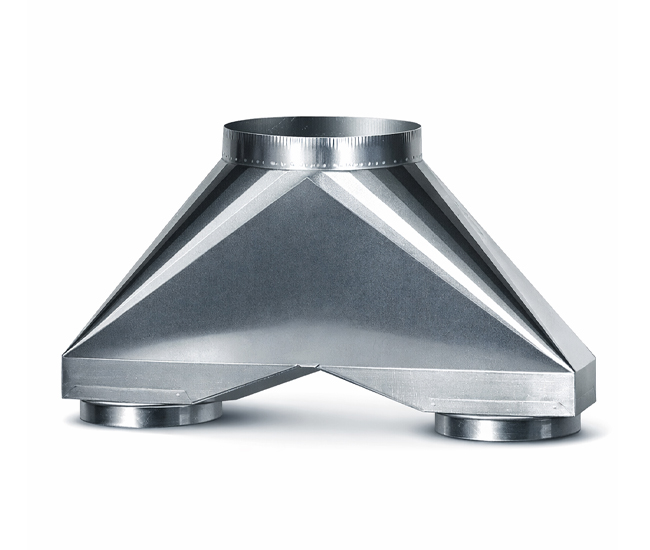 Vent-A-Hood 10-Inch Round Multi-Blower Transition