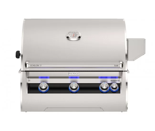 Fire Magic 30-inch Echelon Diamond E660i Built-In Grill (Analog) Fire Magic 30-inch Echelon Diamond E660i Built-In Grill (Analog)